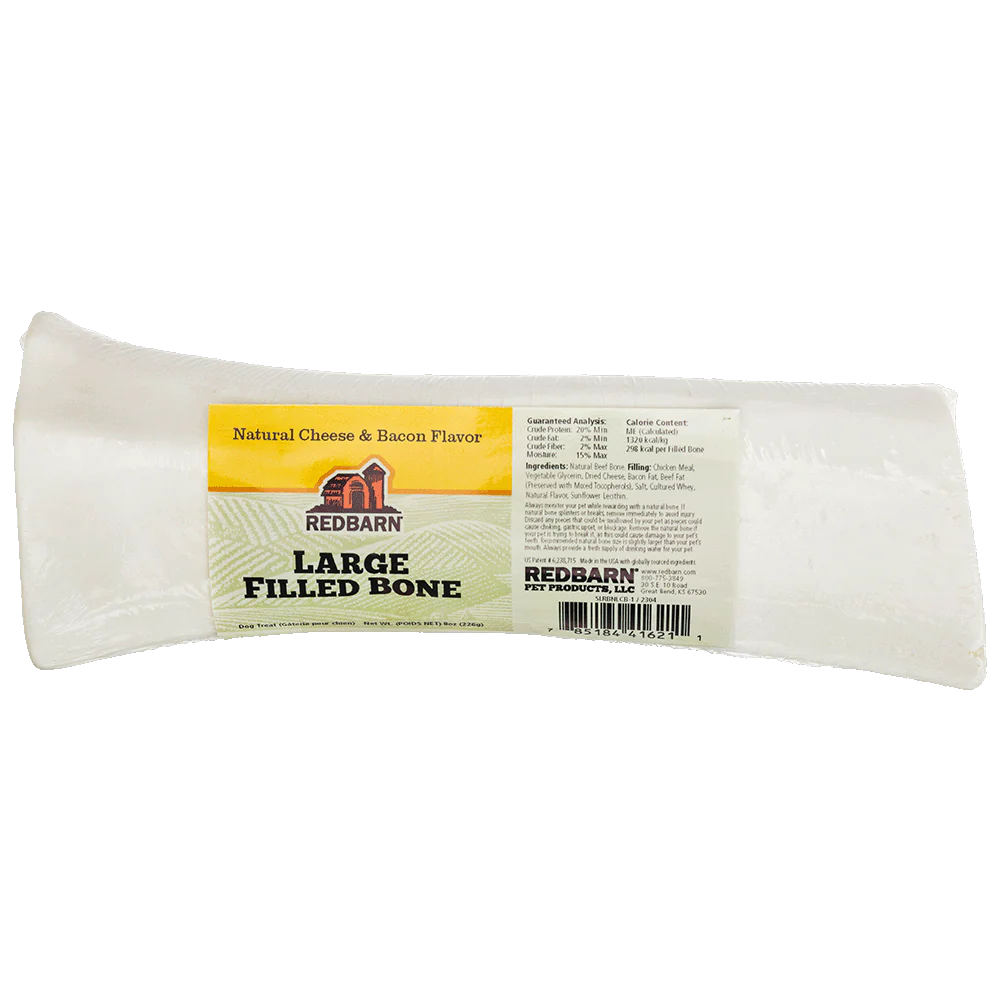 Red Barn Natural Filled Bone Cheese N' Bacon Flavor image 0