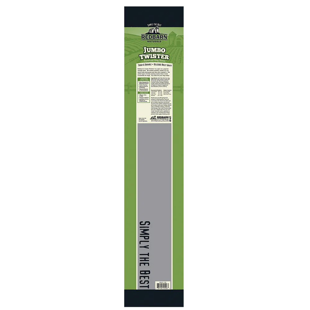 RedBarn Jumbo Twister Dog Treat - Single Treat image 1