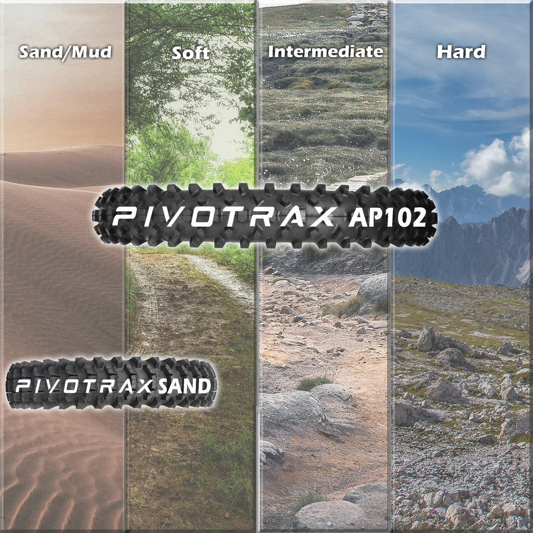 Pivotrax - AP102 Front Dirt Bike Tire