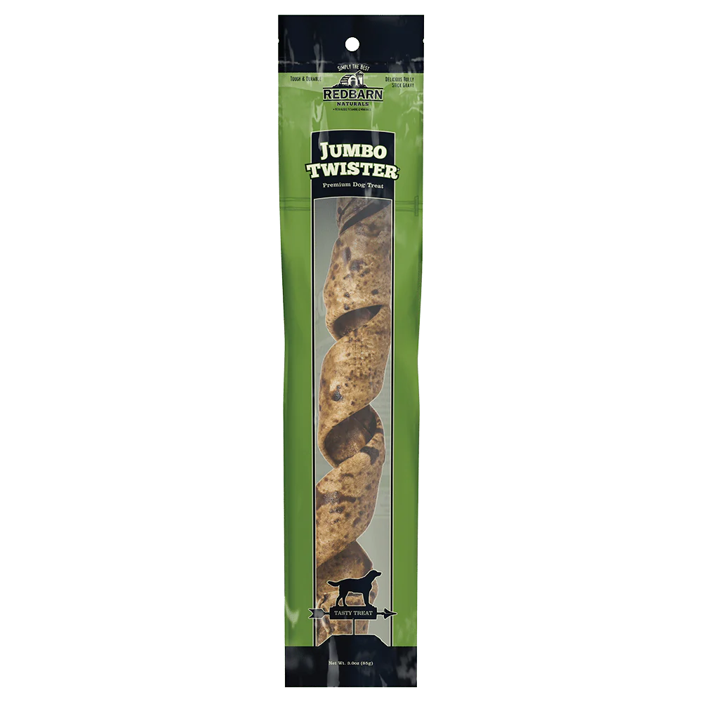 RedBarn Jumbo Twister Dog Treat - Single Treat image 0