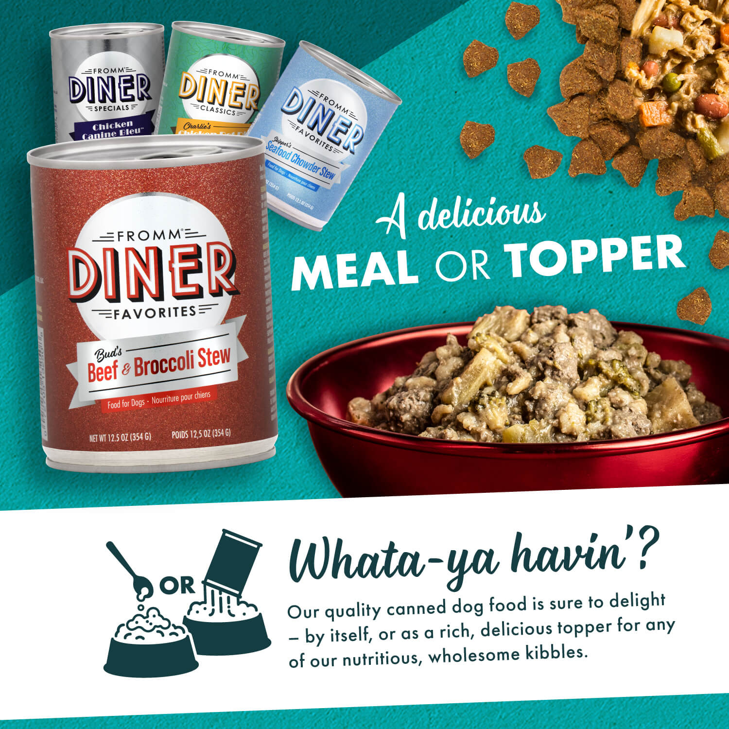 Fromm Diner Favorites Louie's Chicken & Pasta Stew image 3