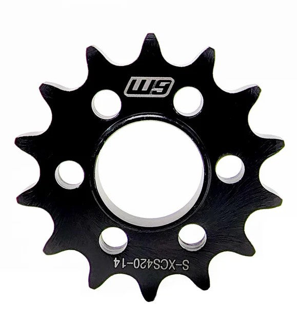 Warp 9 Racing E-Ride Jackshaft Sprockets | 14T & 15T (S-XCS420 Series)