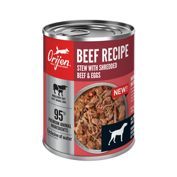 ORIJEN BEEF RECIPE STEW WITH SHREDDED BEEF & EGGS image 0
