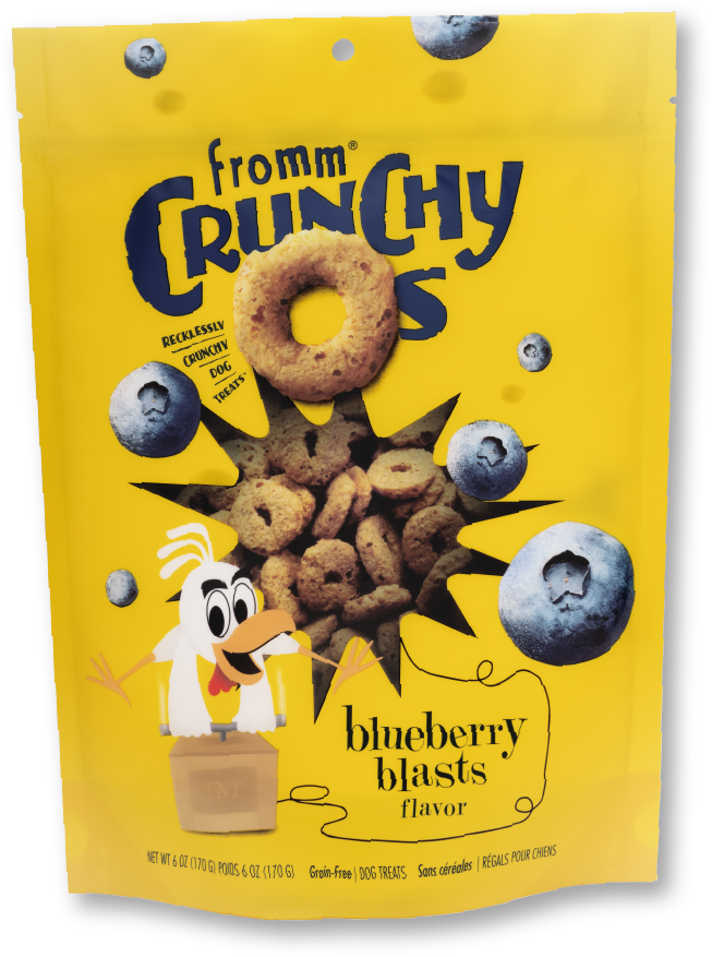 Fromm Crunchy Os - Blueberry Blast Flavor image 0