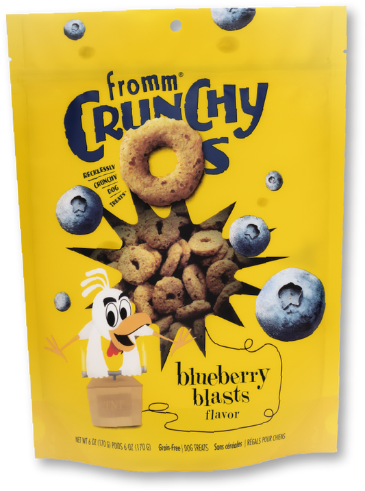 Fromm Crunchy Os - Blueberry Blast Flavor image 0