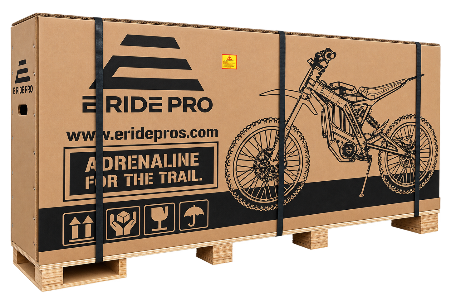 E-Ride PRO 4.0 / 72V 18kW Electric Dirt Bike