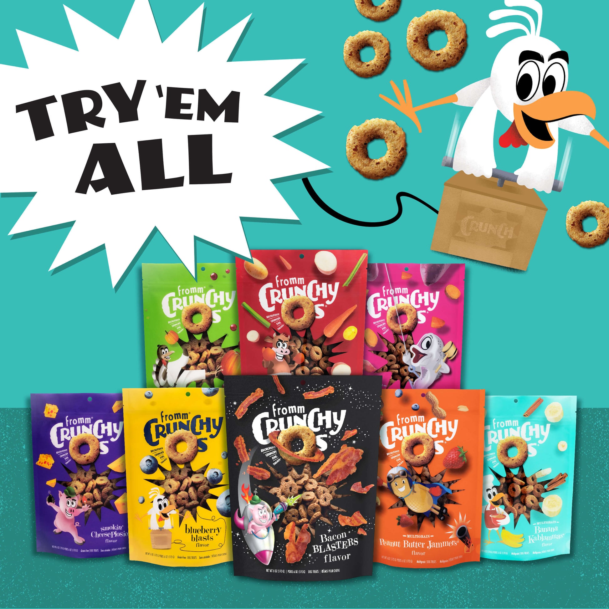 Fromm Crunchy Os - Bacon Blasters Flavor image 3