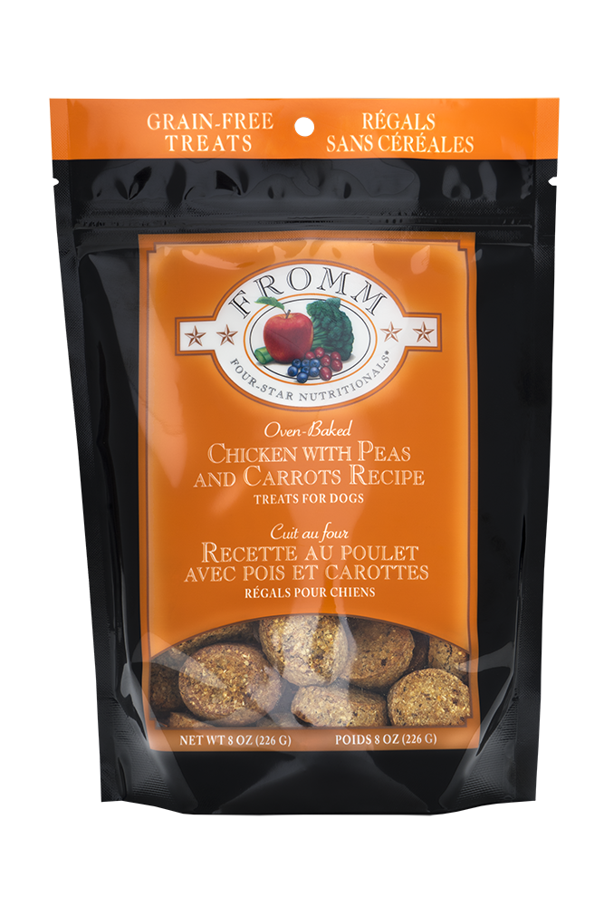 Fromm Four Star Chicken with Peas & Carrots Dog Treats image 0