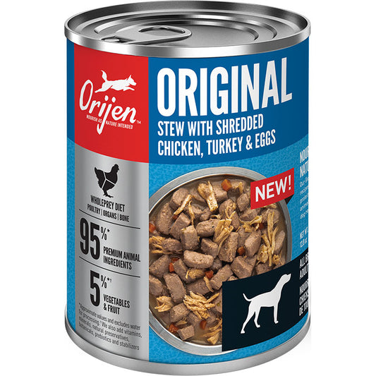 ORIJEN ORIGINAL STEW RECIPE WITH CHICKEN, TURKEY & EGGS image 0